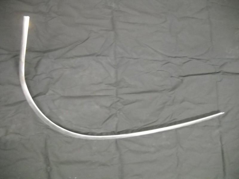 55,56,57 chevy hardtop 2 dr trim rear glass lower left bow un restored 