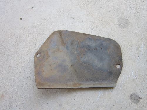70 71 72 73 74 cuda challenger e b-body fender engine inspection plate cover