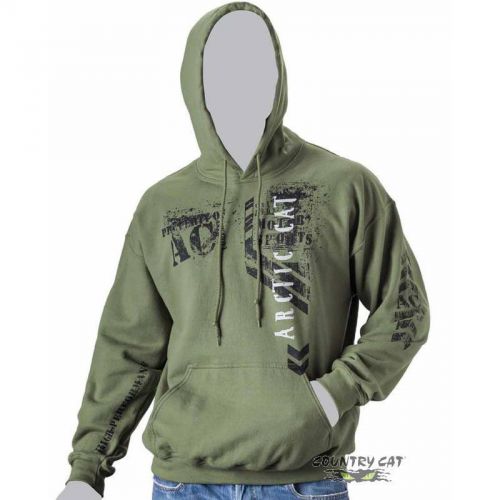 Arctic cat men&#039;s arctic cat military green hoodie sweatshirt - olive - 5259-62_