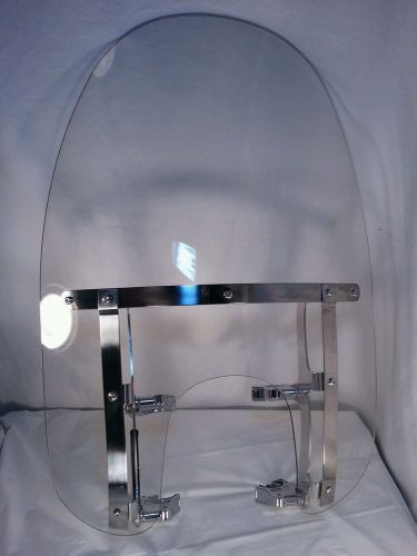 Harley davidson touring 18" quick release windshield as 6 m125-c euc