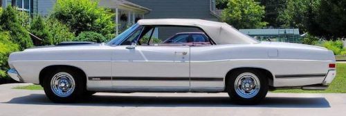 Ford galaxie / mercury monterey 67-68 convertible top+glass window - blue vinyl