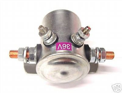 Continuous duty electric golf cart starter solenoid switch  36 volt