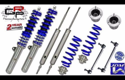 Jom adjustable coilover kit for bmw 3 series e90 2005–2012 + top mount + endlink