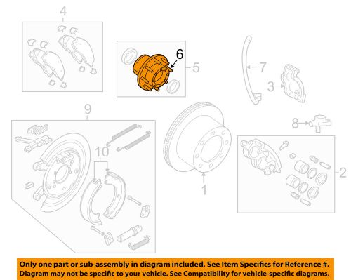 Chrysler oem brake-rear-stud 5096145aa