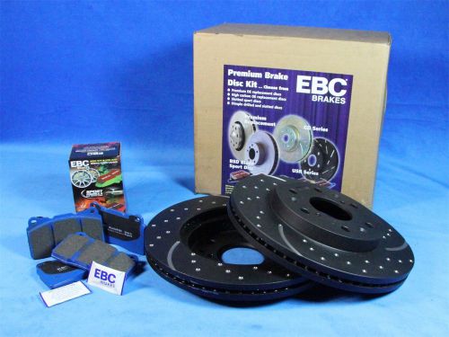 Ebc brakes s6kf1047 stage 6 trackday brake kit 04 gto