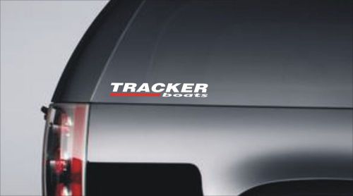 Tracker boats decal set
