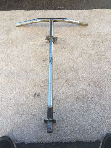 1973 massey ferguson ski whiz 440 wt snowmobile handle bars