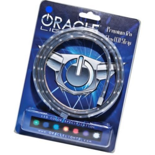 Oracle lighting 3805-002 universal 15in led strips retail pack blue pair