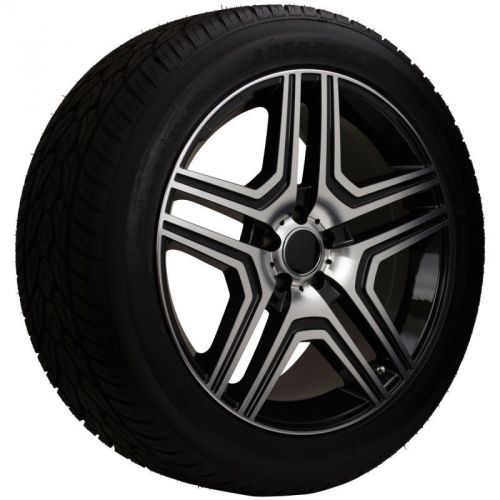 Purchase 20 Inch Mercedes Benz Machine Faced/Black Wheel and Tire