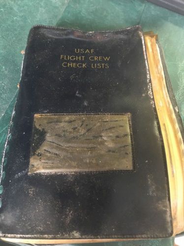 Usaf flight crew checklist 1980