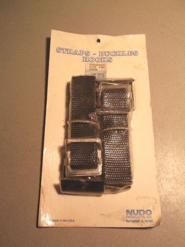New lot of 2 nudo 40195 straps buckles hooks free shipping