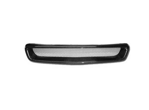 New front bumper grille protector for honda ek civic 96-98 typer carbon fiber