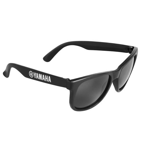 Oem yamaha waverunner outboard rubberized sunglasses black gls-retro-bk-ns