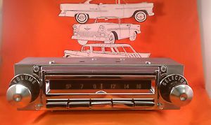 1955 chevy wonderbar am-fm radio made in usa belair sedan hardtop wagon nomad