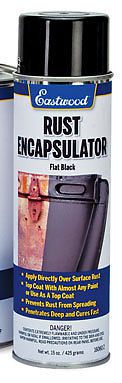 Eastwood paint rust encapsulator acrylic enamel black 15 oz aerosol p/n 16060z
