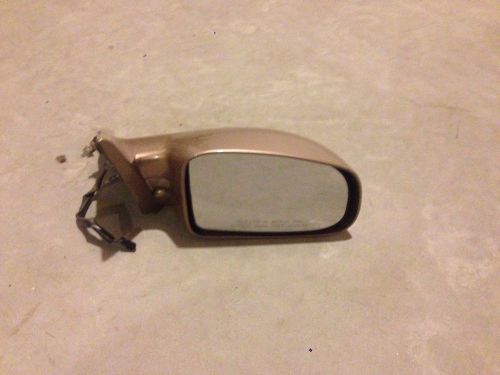1999-2003 pontiac grand am passenger side power door mirror oem tan