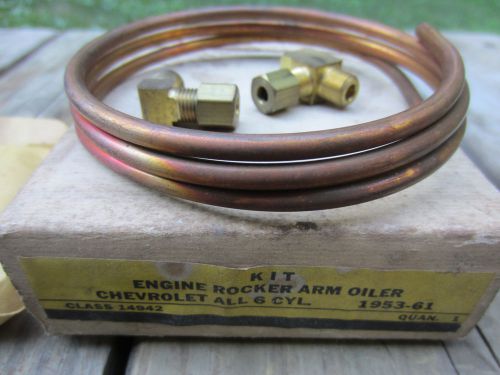 Vintage 1953-61 chevrolet 6 cyl engine rocker arm oiler kit
