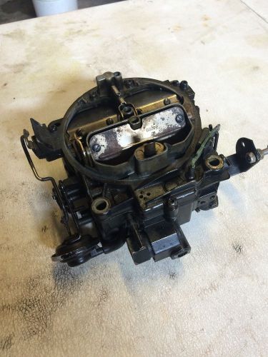 Mercruiser 502 magnum 8.2 carburetor carb