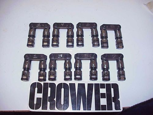 Crower cams .874&#034; diameter straight up solid roller lifters for sb chevy rs6
