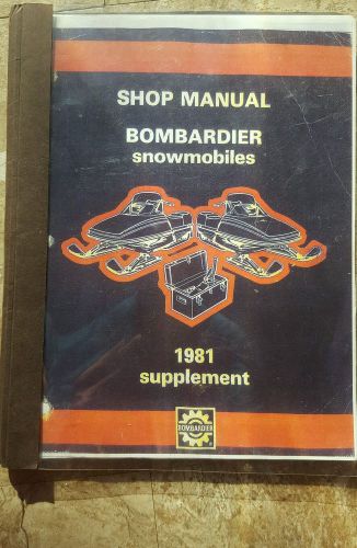 1981 bombardier skirt doors shop manual