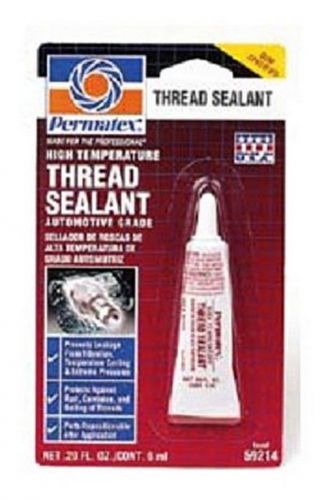 Rv trailer high temperature thread sealant 6 milliliter tube permatex 59214