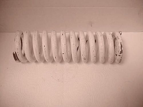 White #600 12&#034; tall coil-over racing spring  rocket late model dr353