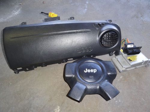 2003 jeep liberty airbag set w/ computer