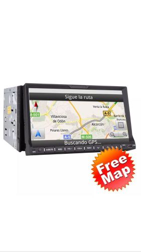 7&#034; 2din indash car dvd player gps navigation ipod tv bluetooth fm+backup camera