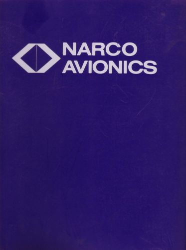 Narco avionics service maintenance manual spectrum line nav-coms series