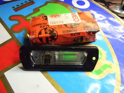 Alfa romeo alfetta rear license light - nos
