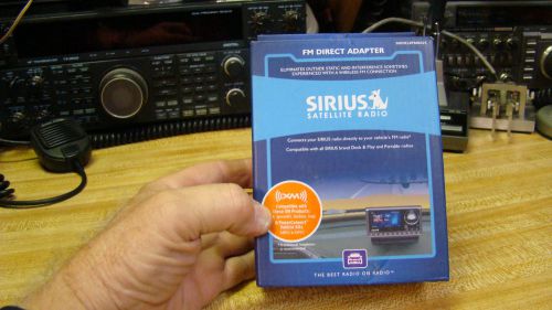 New sirius fmda25 satellite radio fm direct adapter - new