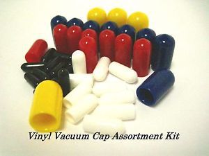 Flexible vacuum cap vinyl assortment from 1/8” to 3/8” carbs &amp; intakes kit
