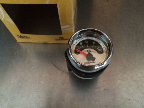 Autometer 1226 american muscle oil pressure gauge