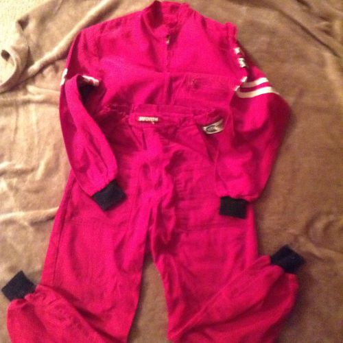 Worth  sfi certified 3-2a/1  race suit jacket  l  &amp; pant m