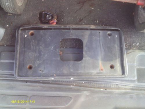 1991 1992 pontiac firebird front license plate bracket frame