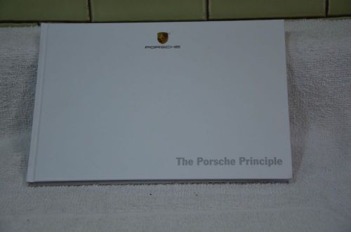 Brand new official porsche hardcover book &#034;the porsche principle&#034; - rare!