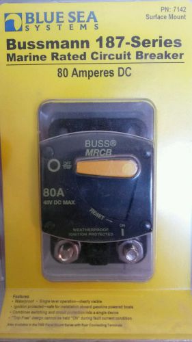 Blue sea 7142  187 - series thermal circuit breaker  -  80amp