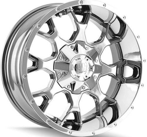 Mayhem 8015 warrior 18x9 8x180 +18mm pvd chrome wheels rims