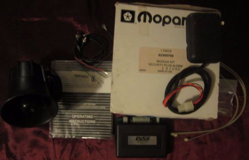 Mopar module kit security plus alarm evs ii 82300769 chrysler genuine parts nib