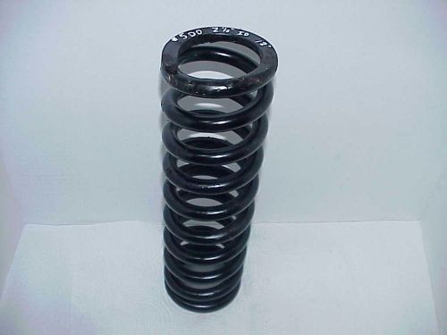 Black 12&#034; tall #500 coil-over racing spring  rocket late model dr464