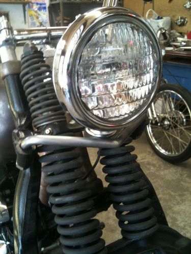 Vintage antique chopper motorcycle bobber headlight street rat rod new nice!!