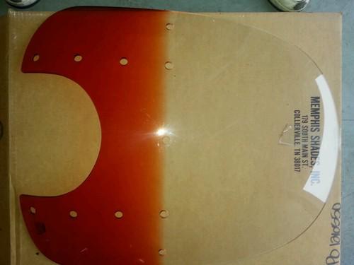 Memphis shades 19" fats burnt orange windshield universal mep3317