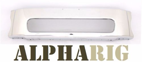 Alpharig front center bumper chrome freightliner m2 112 03-12
