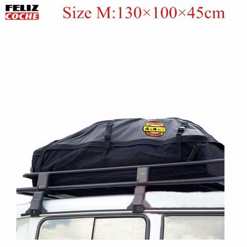 Size l universal roof top cargo carrier bag roof top waterproof luggage travel