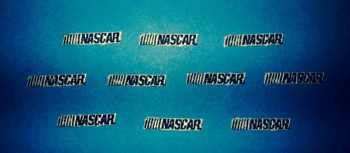 10 lot nascar logo hat jacket hoodie shirt racing gear car club patches crests d