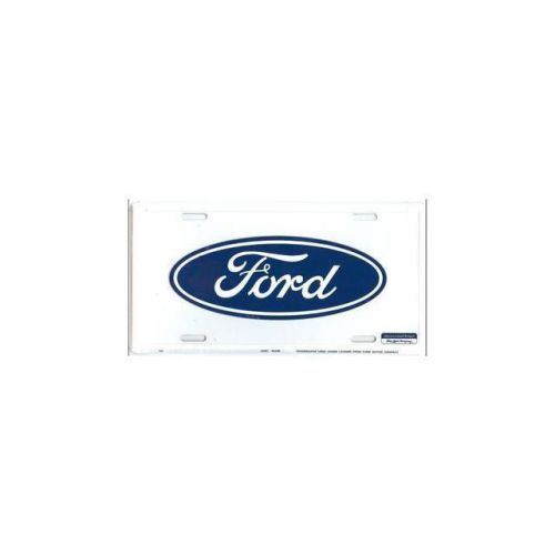 Ford oval logo license plate - 145