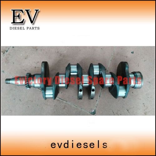 Forged steel crankshaft mitsubishi k4n crankshaft for kobelco excavator