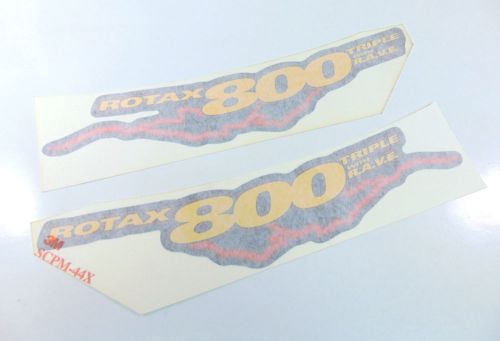 1999 genuine skidoo formula 3 rotax 800 upper side hood nos oem decals 415127613