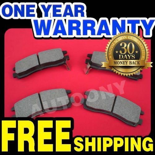 Brand new rear brake pads set for various vehicles  d814-7387