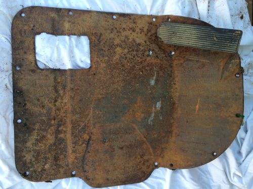 1953-1956 ford f100 floor pan transmission cover steel panel 1954 1955 f-100